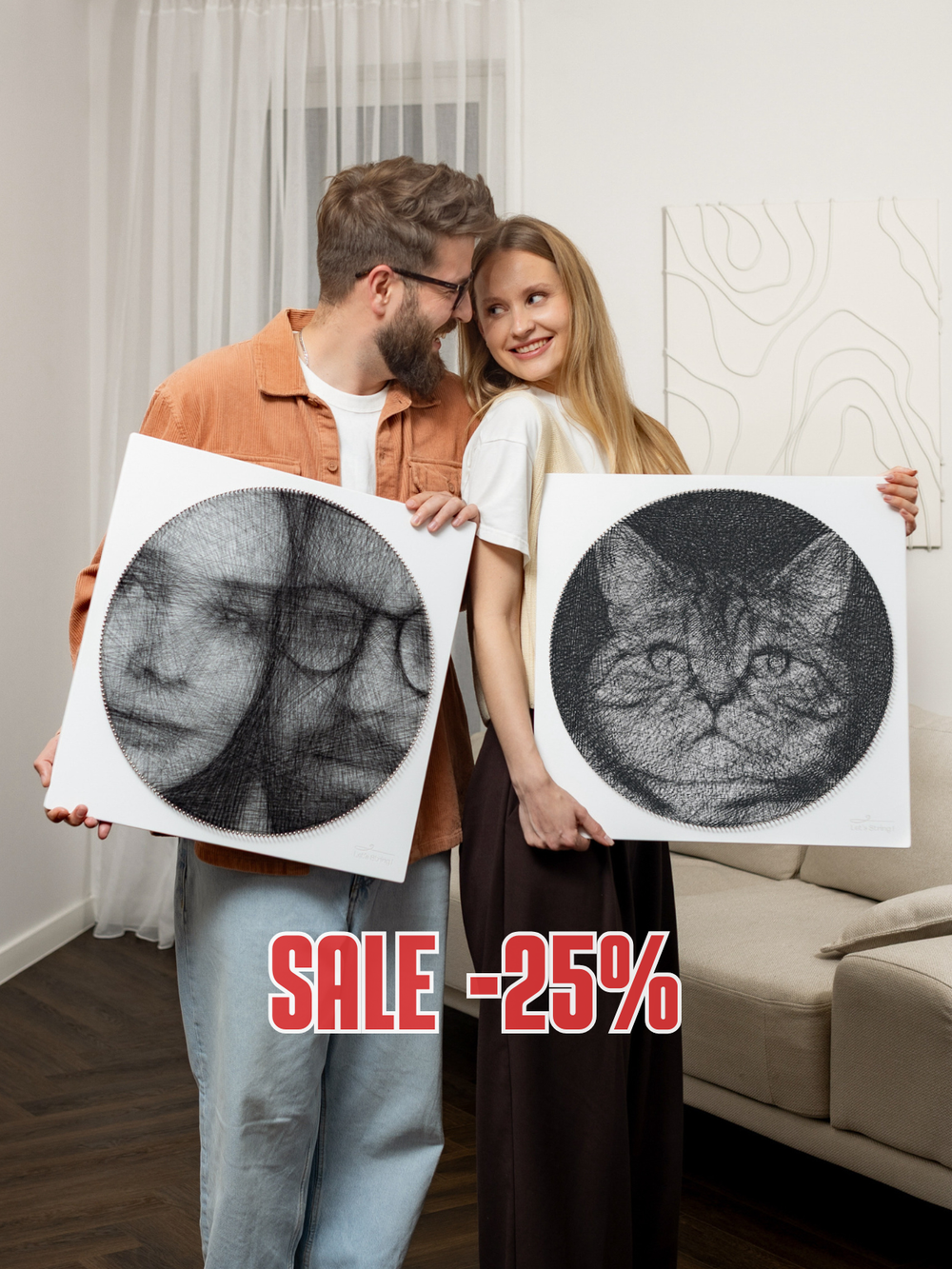 STRING ART FROM ANY OF YOUR PHOTO | USA